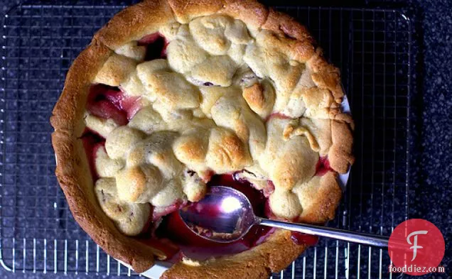 Single-crust Plum And Apple Pie