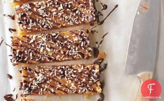 Chocolate-apricot Nut Bars