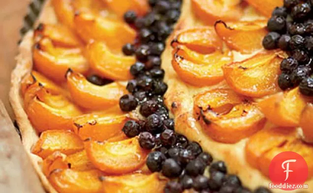 Apricot-and-Blueberry Tart