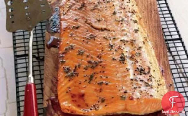 Cedar Plank Salmon Fillets