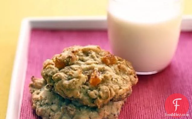 Oatmeal-apricot Cookies
