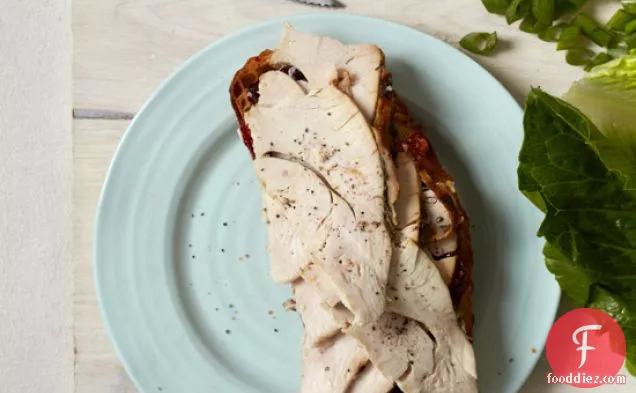 Turkey Sandwiches with Cranberry-Apricot Relish