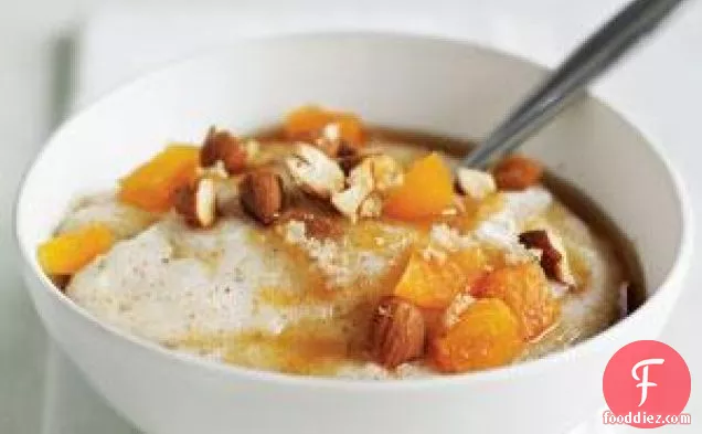 Farina With Apricots And Almonds Recipe
