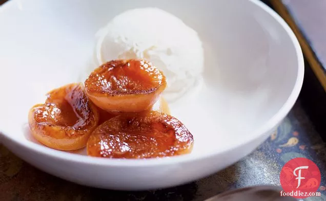 Honey-Caramelized Apricots