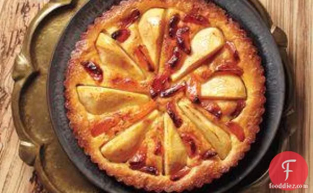 Pear And Apricot Tart