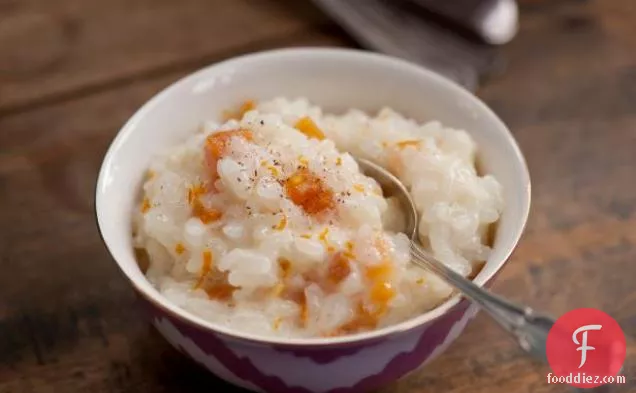 Creamy Apricot Rice Pudding