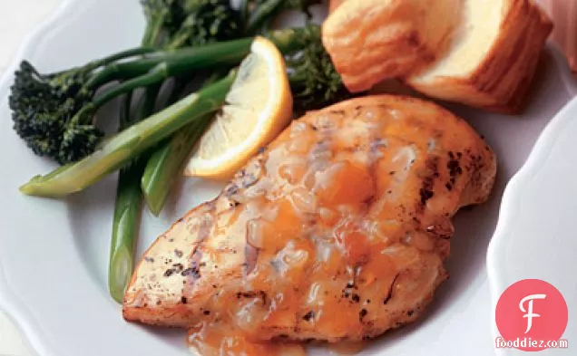 Apricot Honey Grilled Chicken
