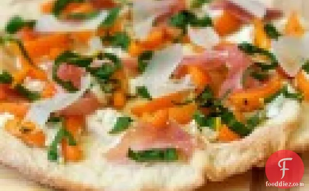 Apricot And Prosciutto Thin-crust Pizza