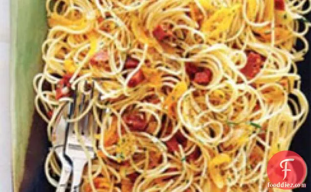 Rosemary Apricot Spaghettini
