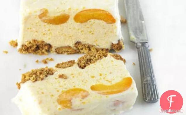 Apricot & Amaretti Semifreddo