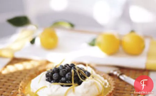 Lemon-blueberry Tart