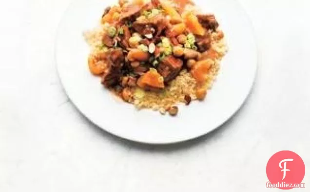 Big-batch Spiced Pork And Apricot Stew