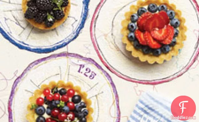 Berries And Cream Tartlets