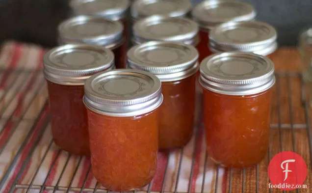Apricot Jam With Noyaux, Spices And Bourbon
