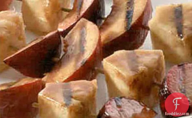 Cinnamon-glazed Fruit Kabobs