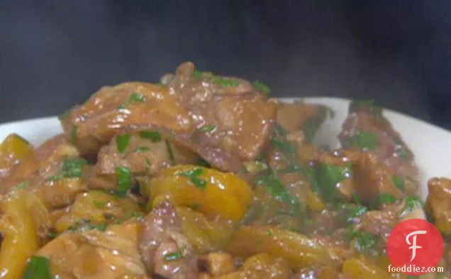 हर्ब-खुबानी चिकन