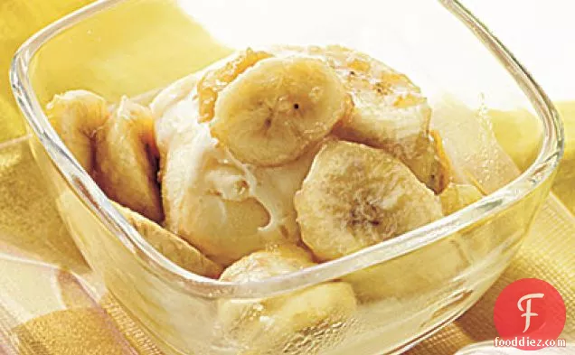 Rum-Baked Bananas