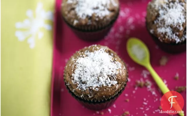 Banana And Coconut Muffins