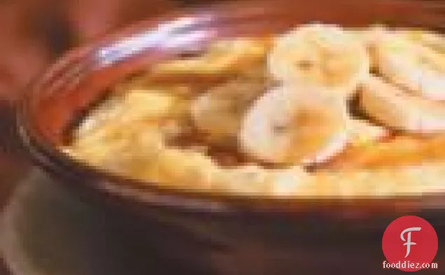 Polentina With Bananas And Maple Syrup