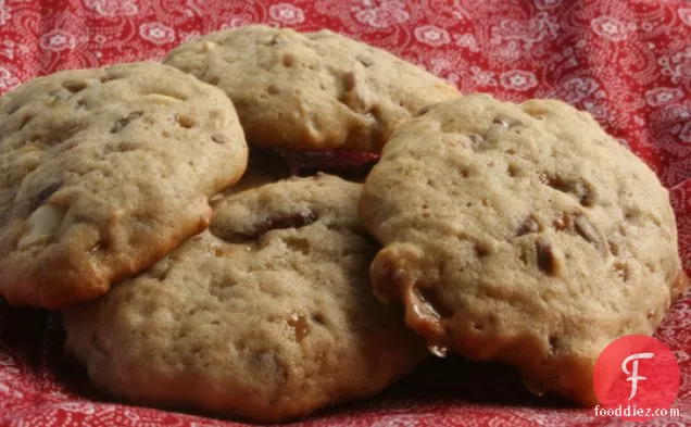 Banana White Chocolate Toffee Cookies Guest Post From Amy Of