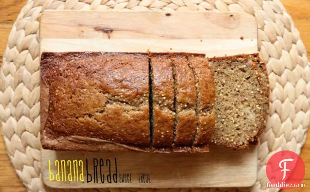 Whole Wheat And Millet Banana Bread