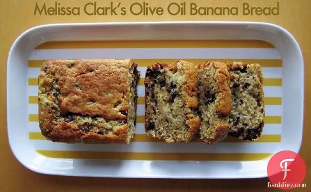 Olive Oil Chocolate Chip Banana Bread