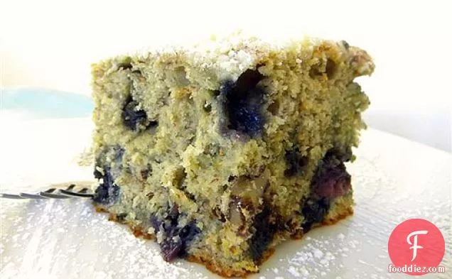 Blueberry Banana Coffee Cake