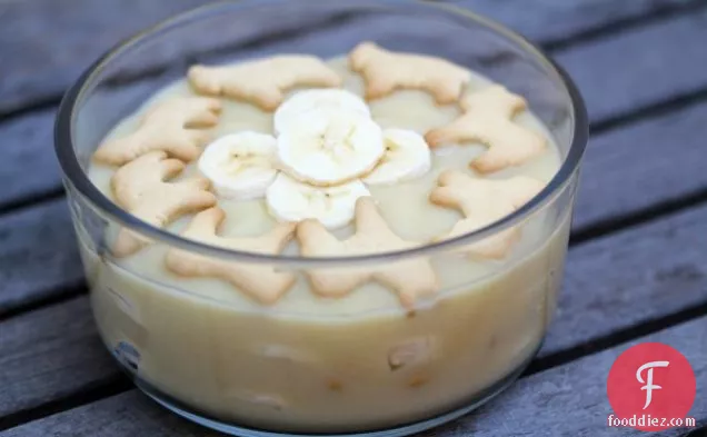 Low Fat Animal Cracker Banana Pudding Recipe