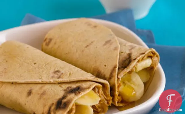 Banana-Nut Elvis Wrap