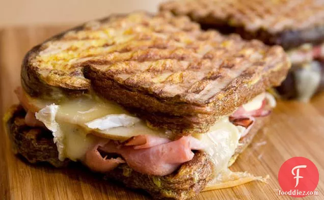 Cook the Book: Ham, Brie, and Apple French Toast Panini