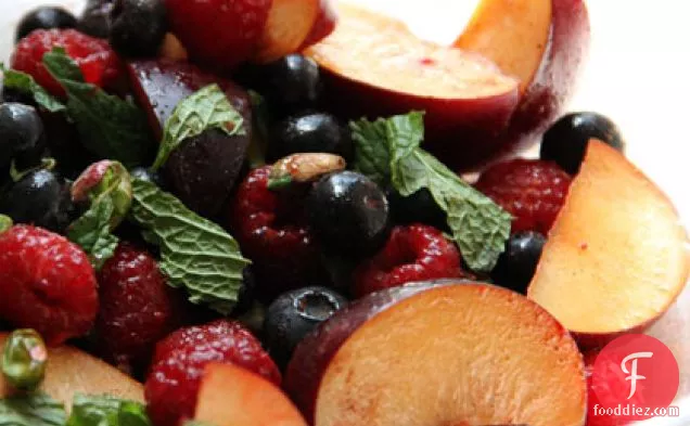 Red and Black Fruit Salad