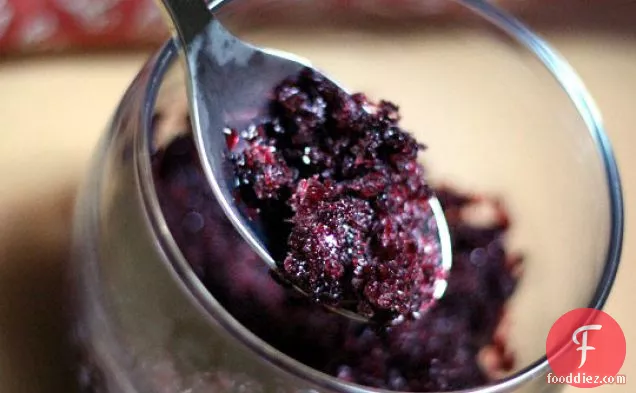 Blackberry Cabernet Granita (no Ice Cream Maker Necessary!)