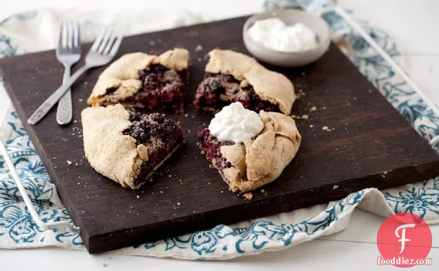 Blackberry Cardamom Crostata