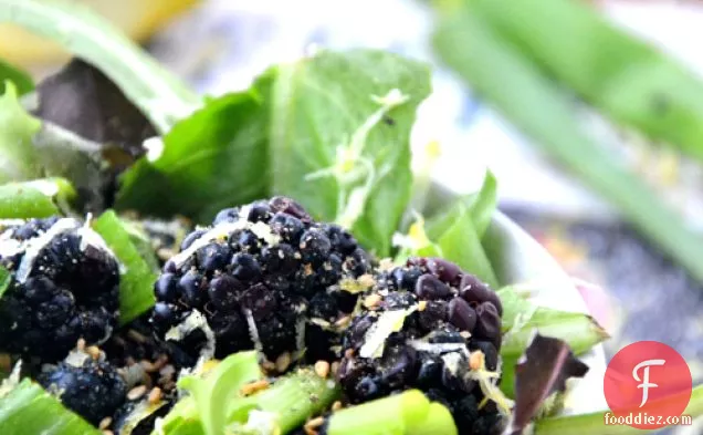 Sweet Blackberry Lemon Salad