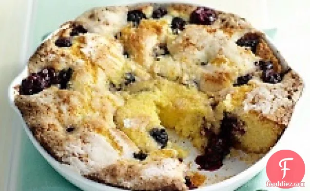 Blackberry Cornmeal Cake