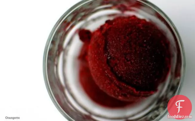 Blackberry Bonny Doon Sorbet