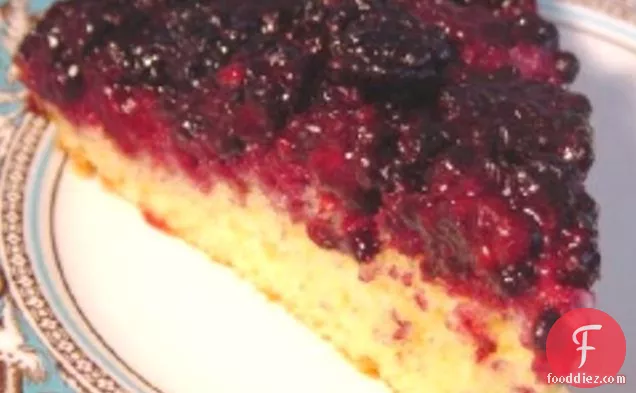 Blackberry Upside Down Cake