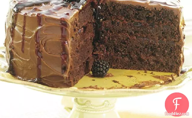 नए जमाने का ब्लैकबेरी चॉकलेट स्पाइस केक