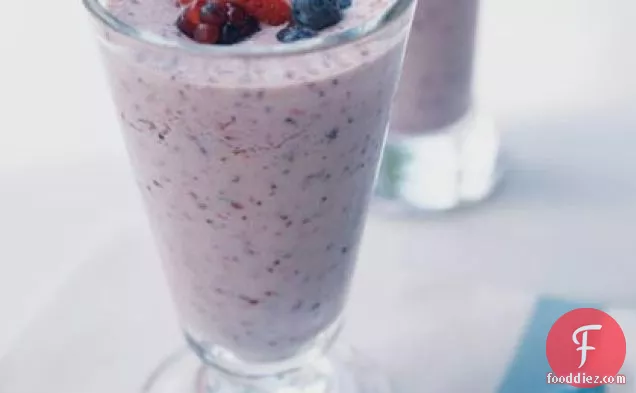 Brandied Berry Milk Shake