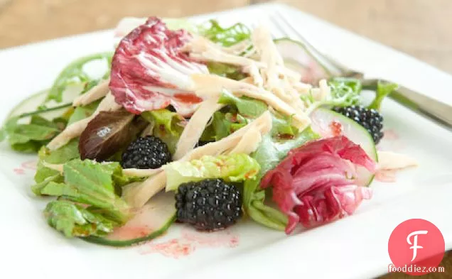 Salad With Rotisserie Chicken