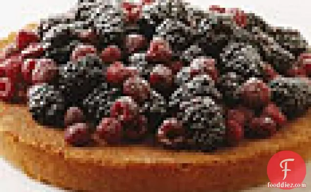 Almond Cake with Berries