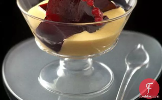 Blackberry Jelly & Custard