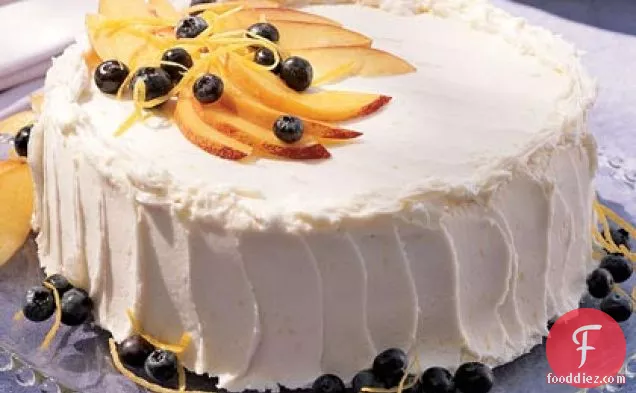 Nectarine-Blueberry Cake