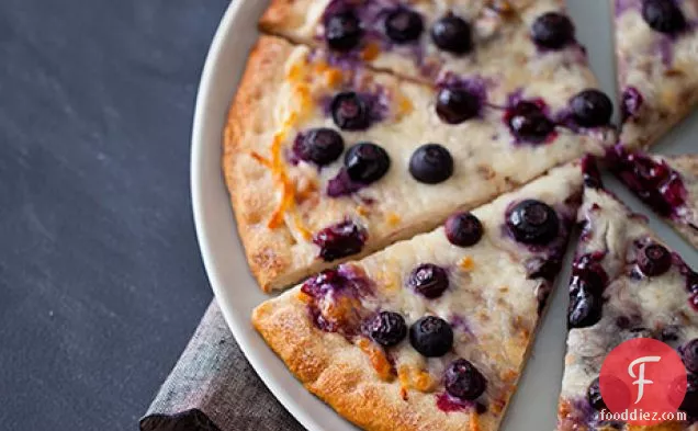 Blueberry Dessert Pizza