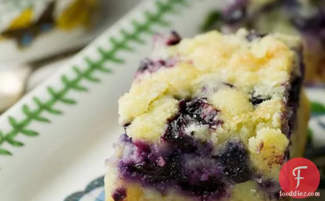 Blueberry Cobbler Bars