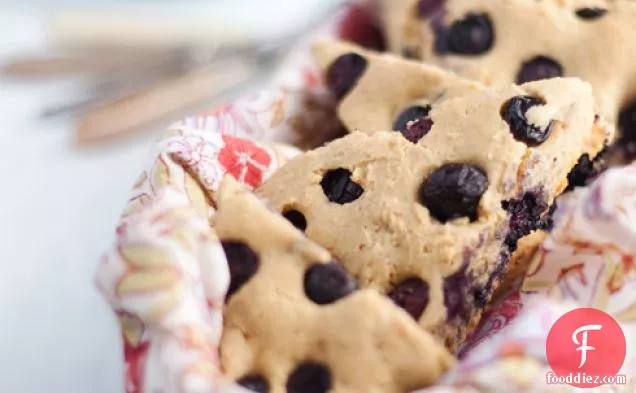 Gluten-free Blueberry Scones Recipe With Whole Grains