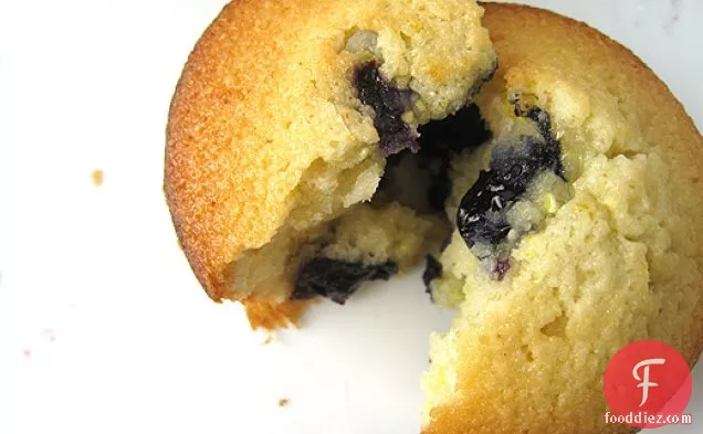 Blueberry-cornmeal Cakes