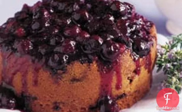 Blueberry Upside-down Cake