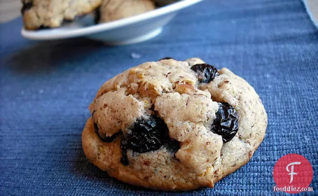 Blueberry Almond Cookies