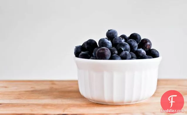 Blueberry Breakfast Cakes With Blueberry Glaze